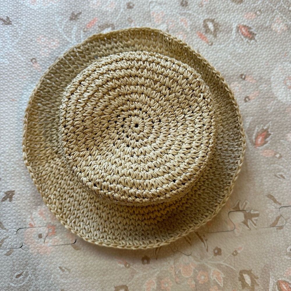 Baby straw hat